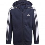 Preisvergleich für Oberteile: Sweatjacke B 3S FZ HD  blau/weiß Gr. 104 Jungen Kleinkinder