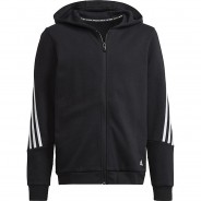 Preisvergleich für Oberteile: Sweatjacke B FI 3S FZ  schwarz/weiß Gr. 116 Jungen Kinder