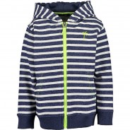 Preisvergleich für Oberteile: Sweatjacke  blau Gr. 128 Jungen Kinder