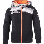 Preisvergleich für Oberteile: Sweatjacke DANDIR  schwarz Gr. 134 Jungen Kinder