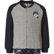 Preisvergleich für Oberteile: Sweatjacke  grau/anthrazit Gr. 92 Jungen Kleinkinder