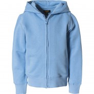 Preisvergleich für Oberteile: Sweatjacke  hellblau Gr. 116 Mädchen Kinder