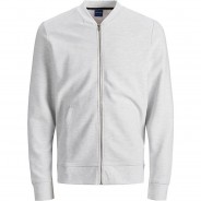 Preisvergleich für Oberteile: Sweatjacke JORSUM  weiß Gr. 164 Jungen Kinder