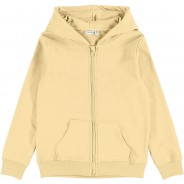 Preisvergleich für Oberteile: Sweatjacke , Organic Cotton beige Gr. 116 Mädchen Kinder