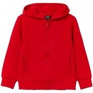 Preisvergleich für Oberteile: Sweatjacke  rot Gr. 116 Jungen Kinder