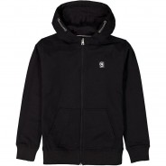 Preisvergleich für Oberteile: Sweatjacke  schwarz Gr. 152/158 Jungen Kinder