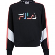Preisvergleich für Oberteile: Sweatshirt BANGUI CROPPED  schwarz Gr. 134/140 Mädchen Kinder