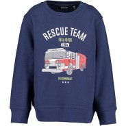 Preisvergleich für Oberteile: Sweatshirt  blau Gr. 116 Jungen Kinder