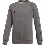 Preisvergleich für Oberteile: Sweatshirt CORE18 SW TOP Y , Fußball dunkelgrau Gr. 140 Jungen Kinder