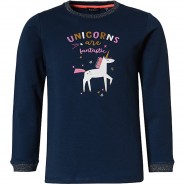 Preisvergleich für Oberteile: Sweatshirt  dunkelblau Gr. 92 Mädchen Kleinkinder