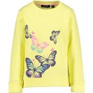 Preisvergleich für Oberteile: Sweatshirt  gelb Gr. 128 Mädchen Kinder
