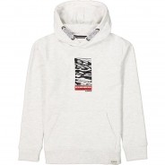 Preisvergleich für Oberteile: Sweatshirt  hellgrau Gr. 140/146 Jungen Kinder