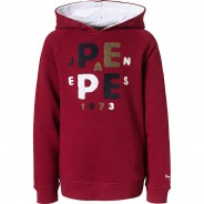 Preisvergleich für Oberteile: Sweatshirt JASON  dunkelrot Gr. 152 Jungen Kinder