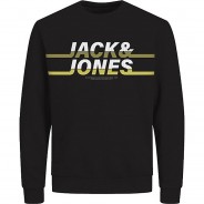 Preisvergleich für Oberteile: Sweatshirt JCOCHARLES  schwarz Gr. 140 Jungen Kinder