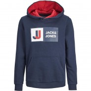 Preisvergleich für Oberteile: Sweatshirt JCOLOGAN dunkelblau Gr. 164 Jungen Kinder