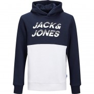 Preisvergleich für Oberteile: Sweatshirt JJBREAK  dunkelblau Gr. 176 Jungen Kinder