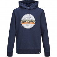 Preisvergleich für Oberteile: Sweatshirt JORBRADY  dunkelblau Gr. 140 Jungen Kinder