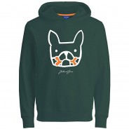 Preisvergleich für Oberteile: Sweatshirt JORMATE  grün Gr. 140 Jungen Kinder