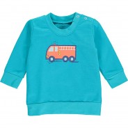 Preisvergleich für Oberteile: Sweatshirt Kinder türkis Gr. 80  Kinder