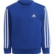 Preisvergleich für Oberteile: Sweatshirt LK 3S CREW NECK  blau/weiß Gr. 104 Jungen Kleinkinder