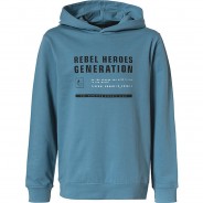 Preisvergleich für Oberteile: Sweatshirt NEBRASKA  blau Gr. 164 Jungen Kinder