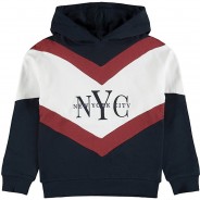 Preisvergleich für Oberteile: Sweatshirt NKFOLINKA , Organic Cotton dunkelblau Gr. 134/140 Mädchen Kinder
