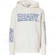 Preisvergleich für Oberteile: Sweatshirt NMMLUBUS W  von name it weiß Gr. 134/140 Jungen Kinder
