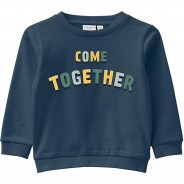 Preisvergleich für Oberteile: Sweatshirt NMMVILDAR  dunkelblau Gr. 104 Jungen Kleinkinder