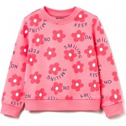 Preisvergleich für Oberteile: Sweatshirt  pink Gr. 134 Mädchen Kinder