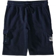 Preisvergleich für Hosen: Sweatshorts  dunkelblau Gr. 140 Jungen Kinder