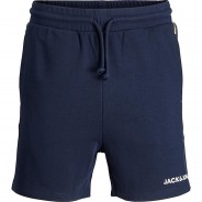 Preisvergleich für Hosen: Sweatshorts Skinny fit JPSTPETE  dunkelblau Gr. 164 Jungen Kinder