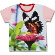 Preisvergleich für Oberteile: T-Shirt  altrosa Gr. 116 Mädchen Kinder