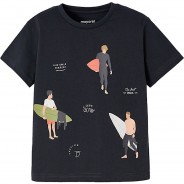 Preisvergleich für Oberteile: T-Shirt  anthrazit Gr. 110 Jungen Kleinkinder