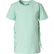Preisvergleich für Oberteile: T-Shirt  aqua Gr. 128/134 Mädchen Kinder