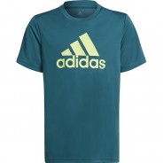 Preisvergleich für Oberteile: T-Shirt B BL T  (recycelt) blau/grün Gr. 104 Jungen Kleinkinder