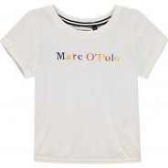 Preisvergleich für Oberteile: T-Shirt Basic T-Shirts  weiß Gr. 122/128 Mädchen Kleinkinder