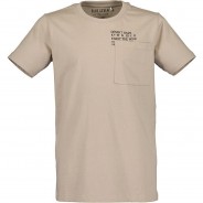 Preisvergleich für Oberteile: T-Shirt  beige/grau Gr. 140 Jungen Kinder