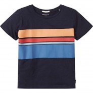 Preisvergleich für Oberteile: T-Shirt  blau Gr. 104/110 Jungen Kleinkinder