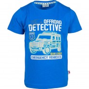 Preisvergleich für Oberteile: T-Shirt  blau Gr. 104/110 Jungen Kleinkinder