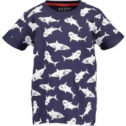 Preisvergleich für Oberteile: T-Shirt  blau Gr. 110 Jungen Kleinkinder