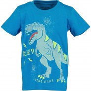 Preisvergleich für Oberteile: T-Shirt  blau Gr. 116 Jungen Kinder