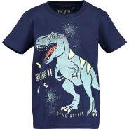 Preisvergleich für Oberteile: T-Shirt  blau Gr. 116 Jungen Kinder