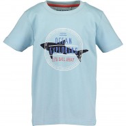 Preisvergleich für Oberteile: T-Shirt  blau Gr. 122 Jungen Kinder
