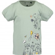 Preisvergleich für Oberteile: T-Shirt  blau Gr. 128 Mädchen Kinder