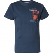 Preisvergleich für Oberteile: T-Shirt  blau Gr. 140 Jungen Kinder