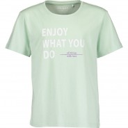 Preisvergleich für Oberteile: T-Shirt  blau Gr. 140 Mädchen Kinder