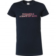 Preisvergleich für Oberteile: T-Shirt  blau Gr. 152/158 Mädchen Kinder