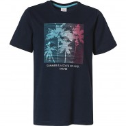 Preisvergleich für Oberteile: T-Shirt  blau Gr. 170/176 Jungen Kinder