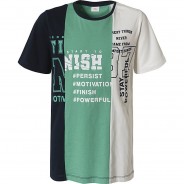 Preisvergleich für Oberteile: T-Shirt  blau Gr. 170/176 Jungen Kinder