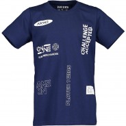Preisvergleich für Oberteile: T-Shirt  blau Gr. 176 Jungen Kinder